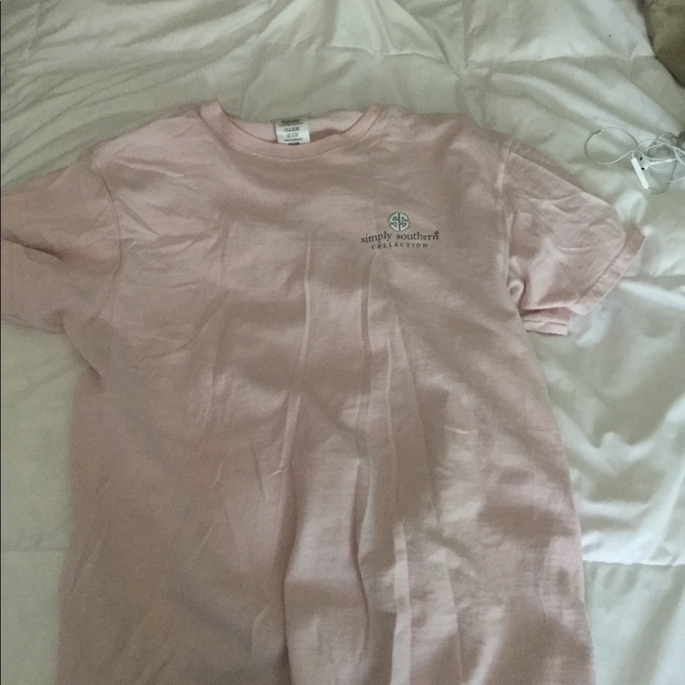 Simply southern pink shirt